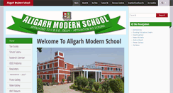 Desktop Screenshot of aligarhmodernschool.com